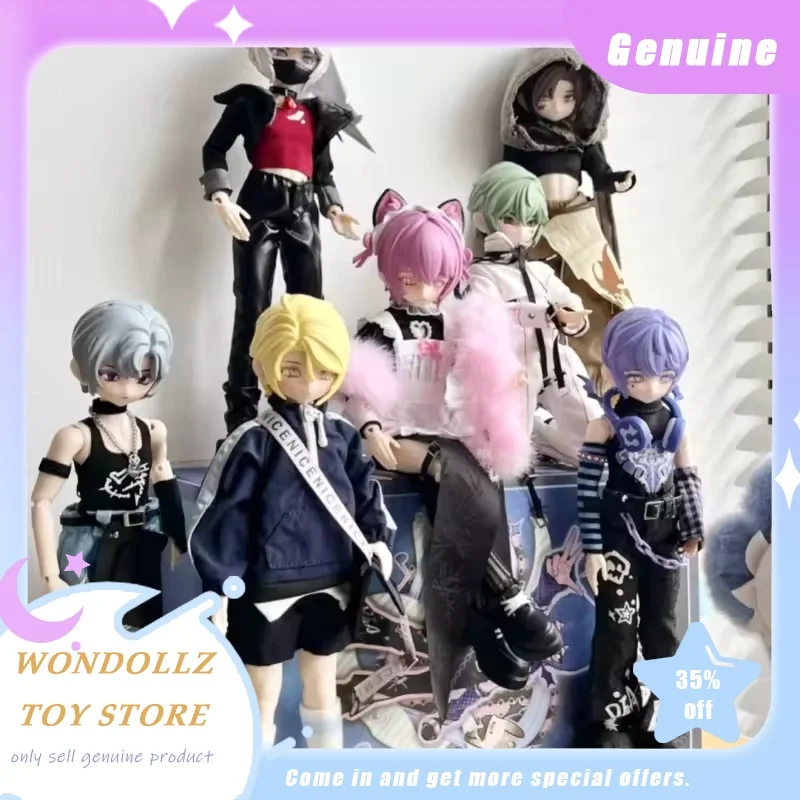 

Подлинная серия Zack Event 1/8 Bjd Blind Box Cool Boy, экшн-фигурка, подвижная кукла, настольное украшение, модная игрушка, подарок-сюрприз