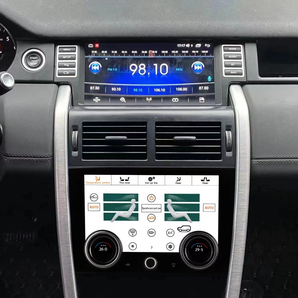 LCD Air Conditioning Board AC Panel For Land Rover Discovery Sport 2015 - 2019  Air Conditioner Climate Touch Screen AI Voice