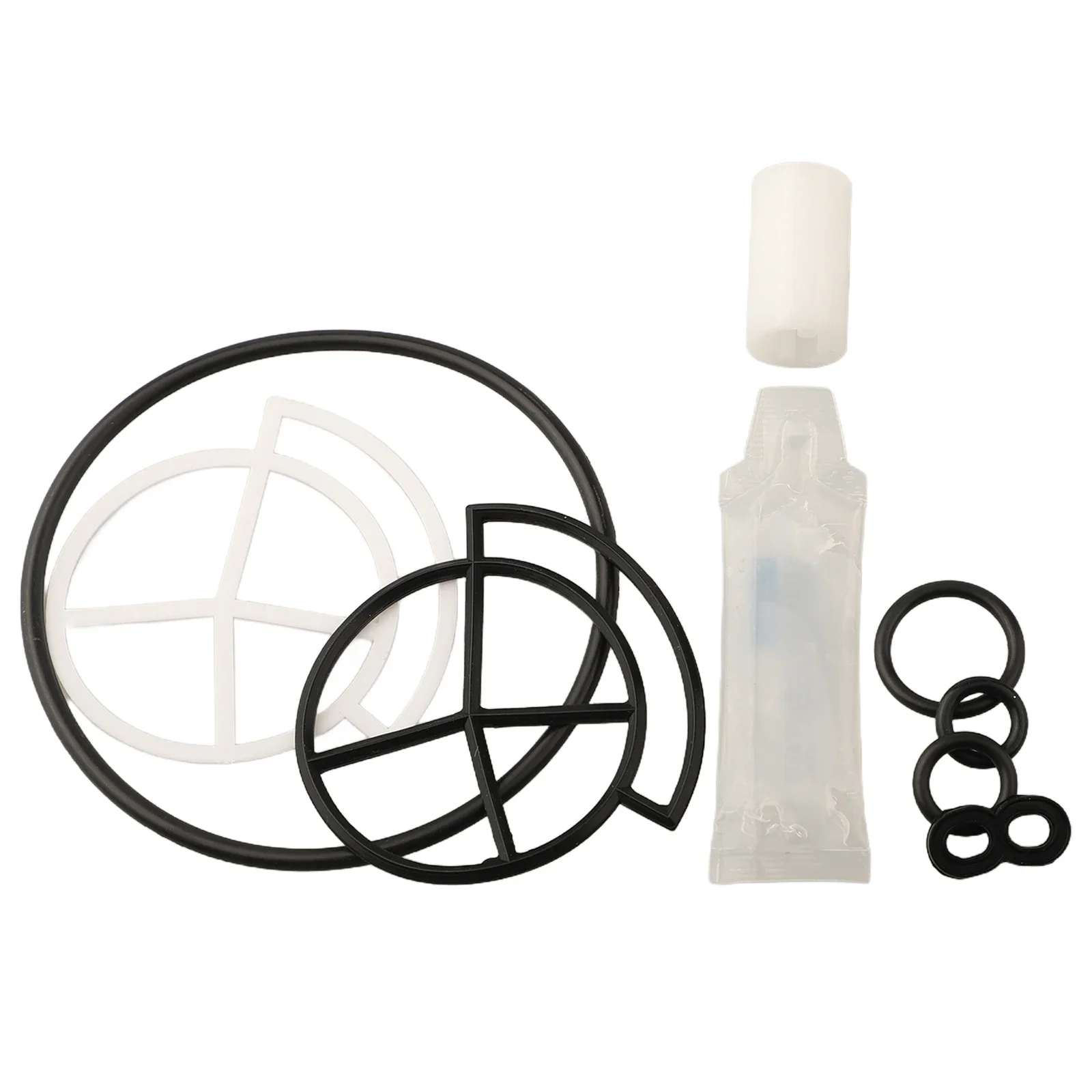 

Home Water System Repair 5 Screw Cap Gasket Installation Kit For Seals Leak Repair Kit Special-shaped Gaskets White