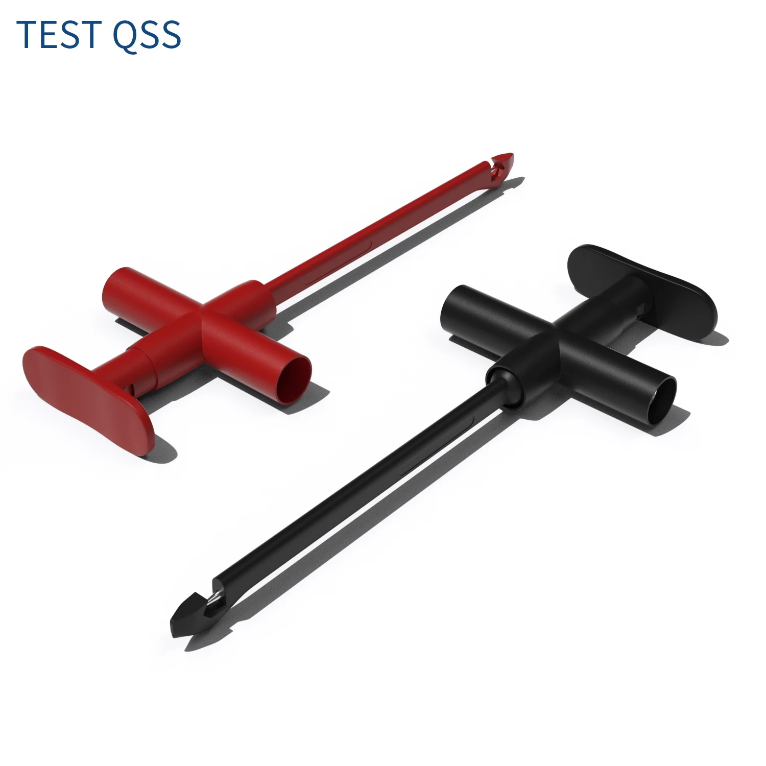 QSS 2PCS Puncture Probe Wire Piercing Test Clip Automotive Test Cable Kit Auto Car Repairing Multimeter Testing Tool