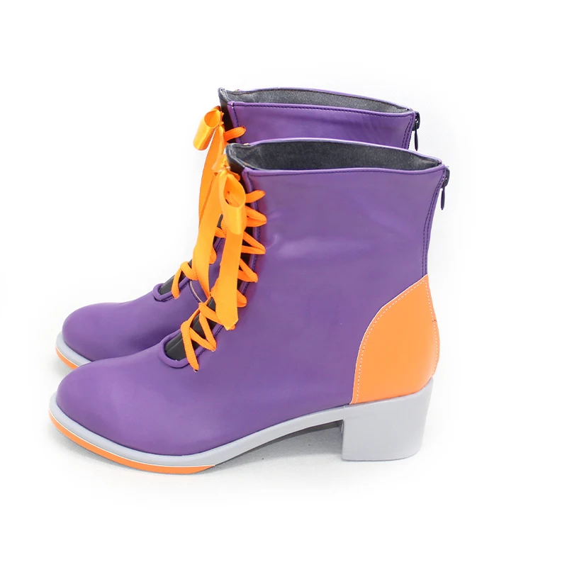 Game Pretty Derby Hallowmas Rijstdouche Cosplay Schoenen Laarzen Record-Breaking Black Assassin Voor Hallowmas Party Volwassen Vrouwen Mannen