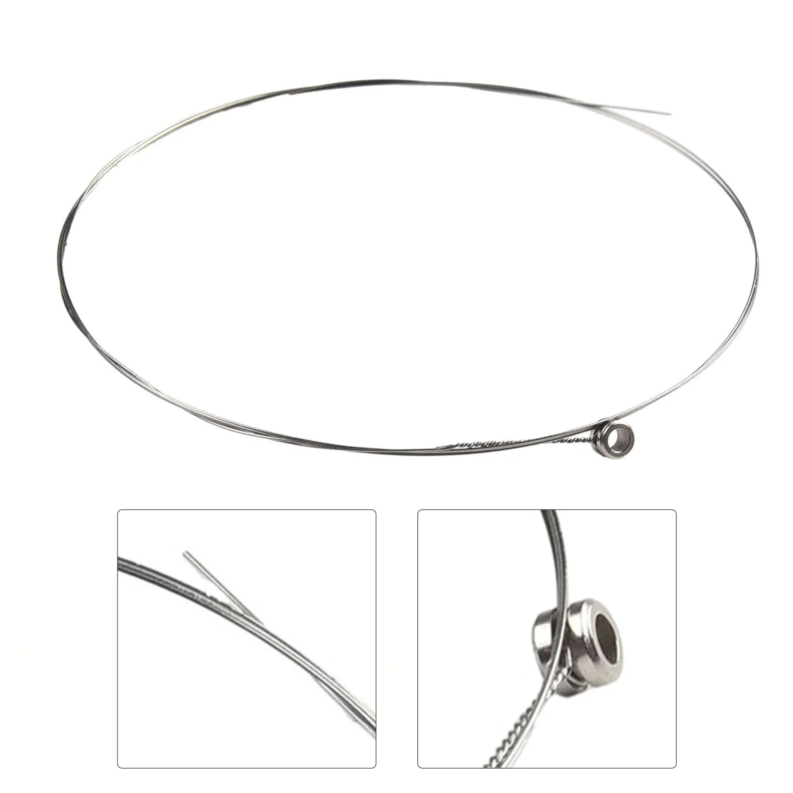 Corda Avulsa para Violão Acústico (E, B, G, D, A) - Calibres 012, 014, 024, 027, 035, 040 - Substituição com Tonalidade Excepcional e Núcleo de Aço