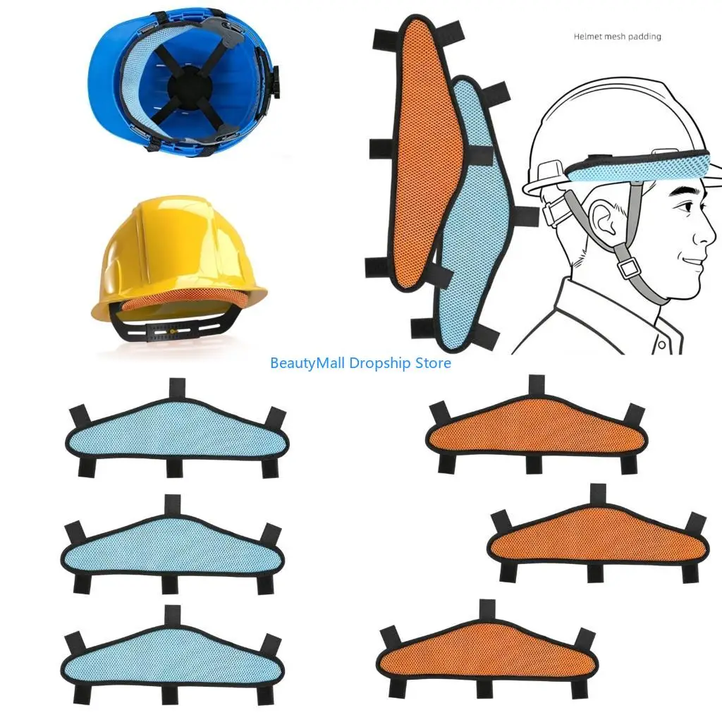 40JD AntiFriction Helmet Cushions With Magics Tape Closure Provides Secure And Enhances Comfort For Sports Enthusiasts