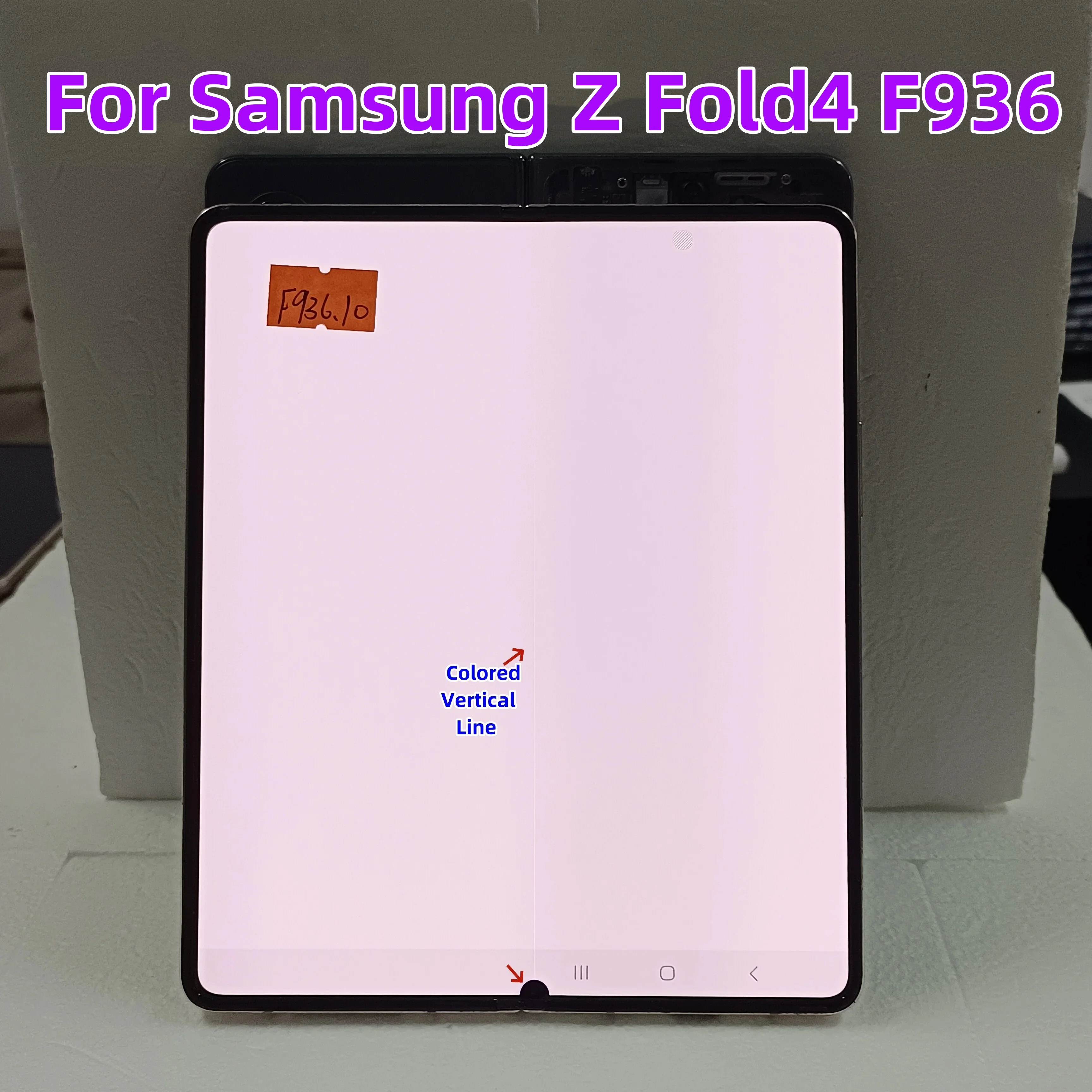 

7.6" For Samsung Z Fold 4 F936 F936b F936u F936b/ds Display Touch Screen Digitizer Z Fold4 With Defect Inner Foldable Screen