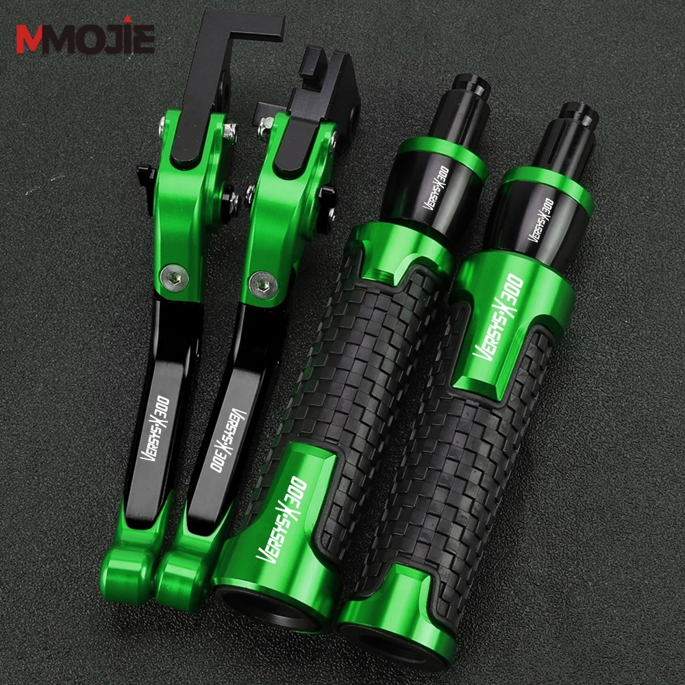 FOR Kawasaki VERSYS-X300 VERSYSX300 2017 2018 2019 2020-2021 7/8'' 22mm Handlebar Handle Grips Ends Foldable Brake Clutch Levers