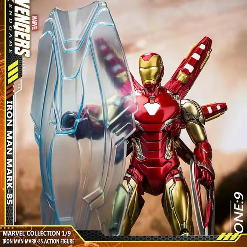 

Super Movable Toy Limited Avengers 4 Iron Man MK85 PVC Statue Action Figurine Desk Collectible Anime Model Toys Figures Gift