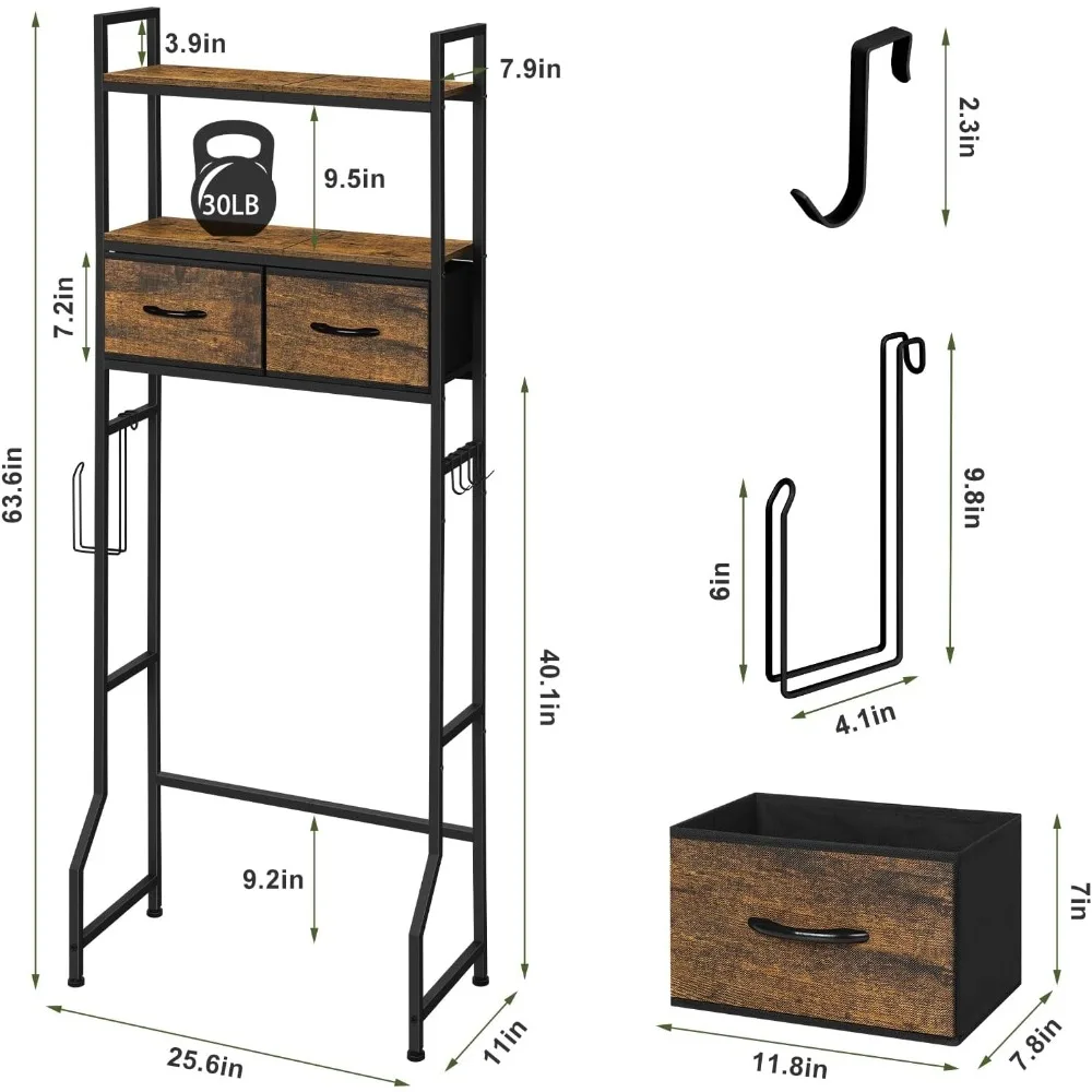 Over-Toilet Storage Cabinet 2