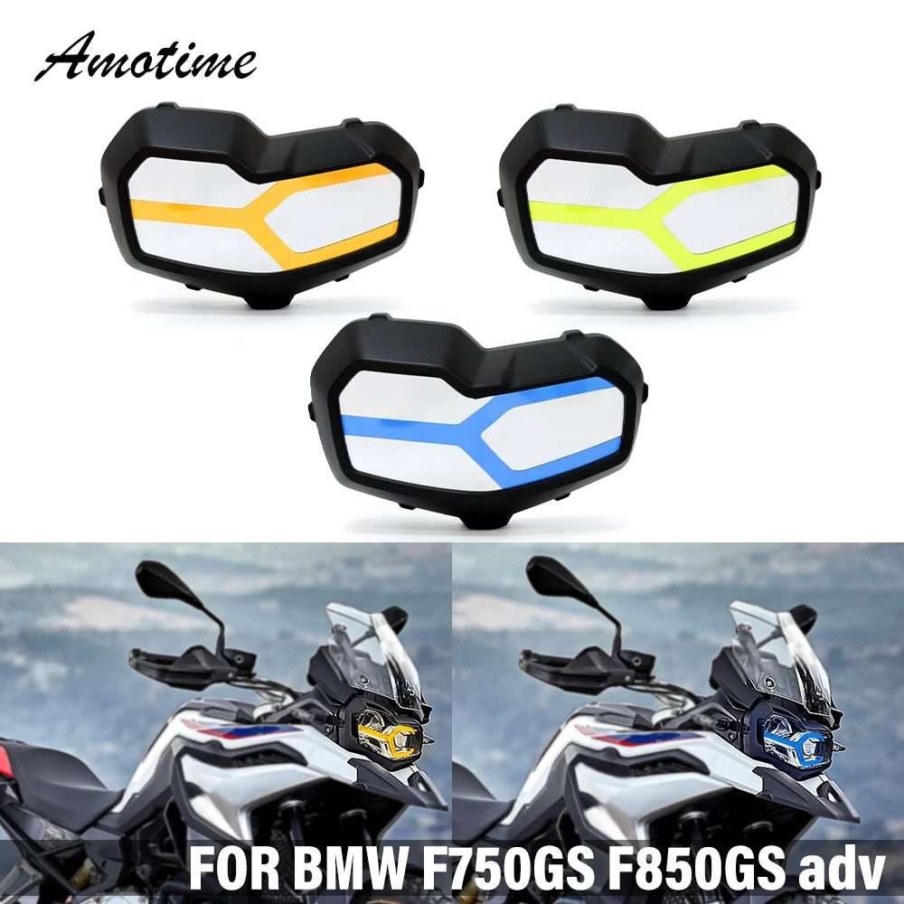 For BMW F850GS Adventure F 850 GS F750GS 2018-2024 Motorcycle Headlight Protector Head Lights Grille Protection Guard Cover