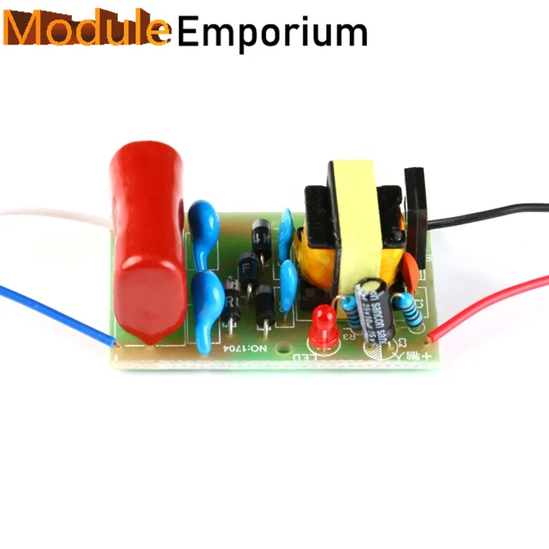 Módulo Step Up Booster DC, Pulso de Arco, Motor DC com Capacitores de Alta Tensão, 2000V, 3.7V a 1800V