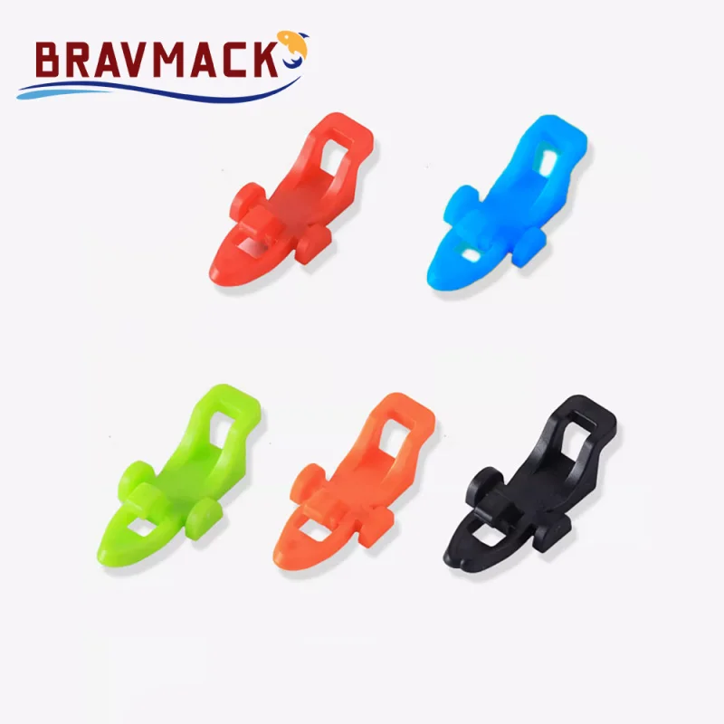 10 قطعة/الوحدة الصيد رود القطب هوك حارس-أمان حلقة سيليكون Iso عقد الطعم السحر والرقص لصيد الأسماك آمنة وسهلة #3