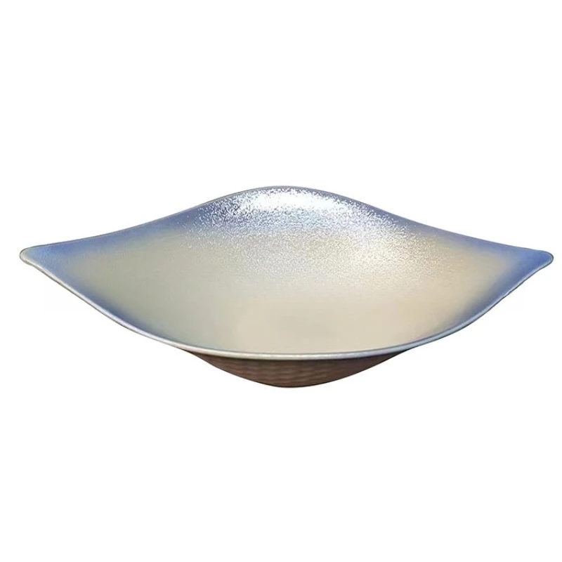 

23-Inch hotel restaurant Water Cube ceramics, seafood platter, buffet salad bowl