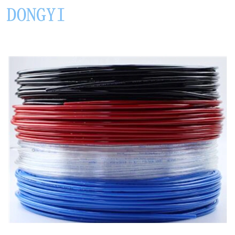 Pneumatic Plastic Tubing Polyurethane PUN-H PUN-H-8X1.25 PUN-H-8X1.25-BL PUN-H-8X1.25-NT PUN-H-8X1.25-SW-RT-SI-G-GN 50m