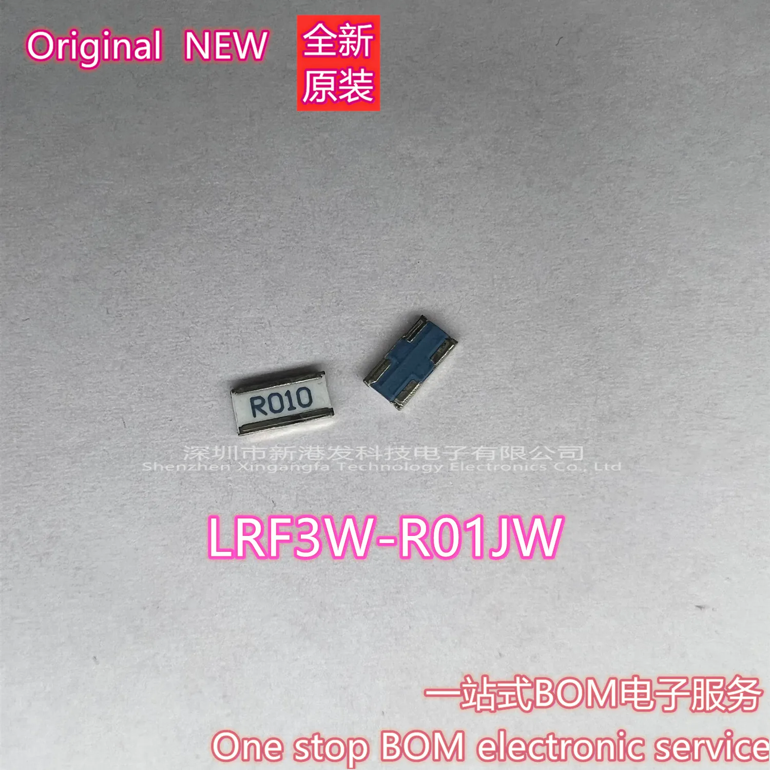 

LRF3W-R01JW Резистор датчика тока SMD, 0,01 Ом, серия LRF3W, 1225 [3064 метрическая], 3 Вт, ± 5% Оригинальные товары 10 шт./лот