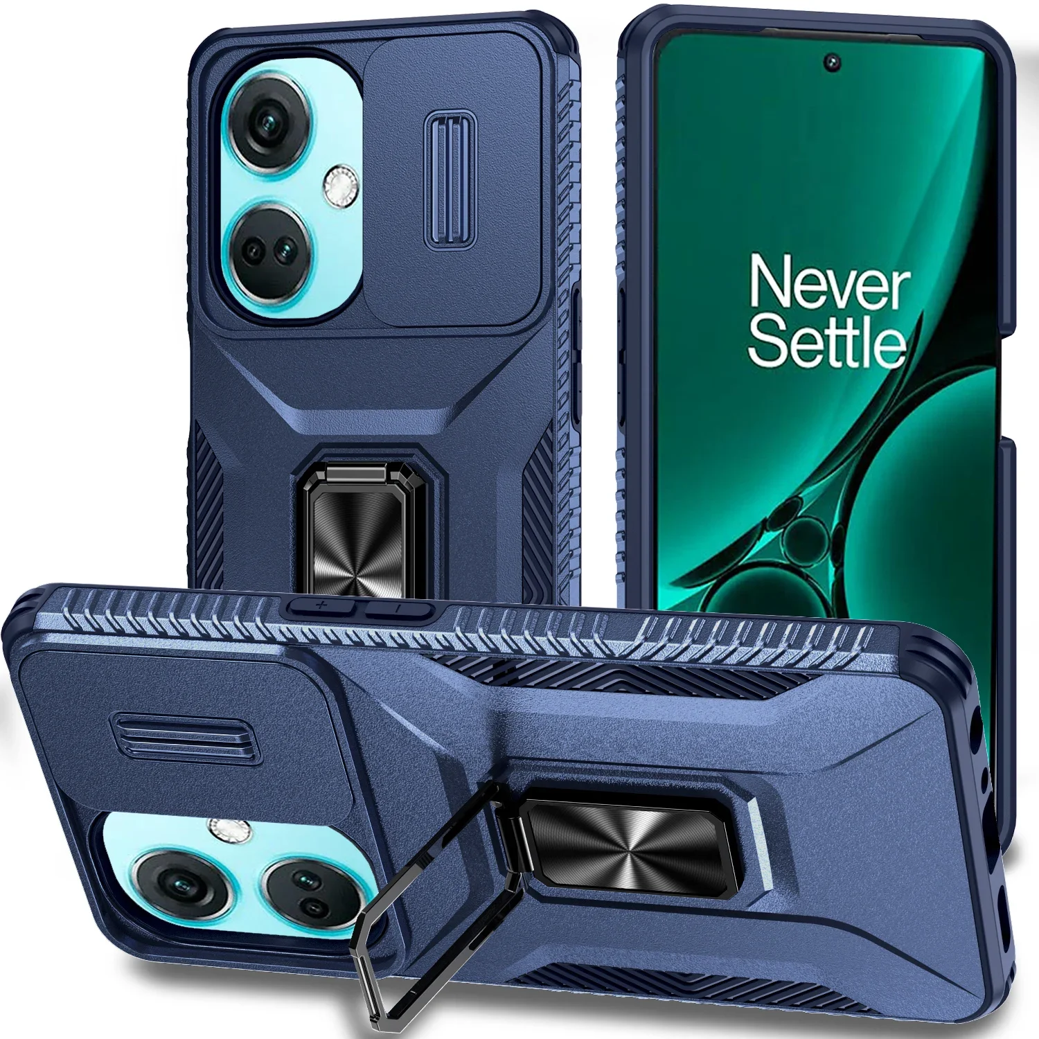 

Чехол для камеры с раздвижным объективом для OnePlus 1+11/N30/1+NORD CE3 Lite/A11X/F23/A98, противоударная броня, задняя крышка, чехол Funda Coque