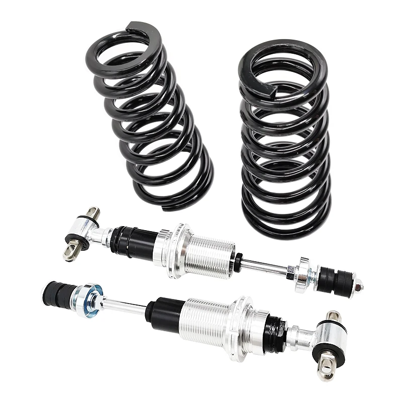 FXG 바디 조절식 프론트 코일오버 쇼크 SBC 스몰 블록 LS 스프링 500lb