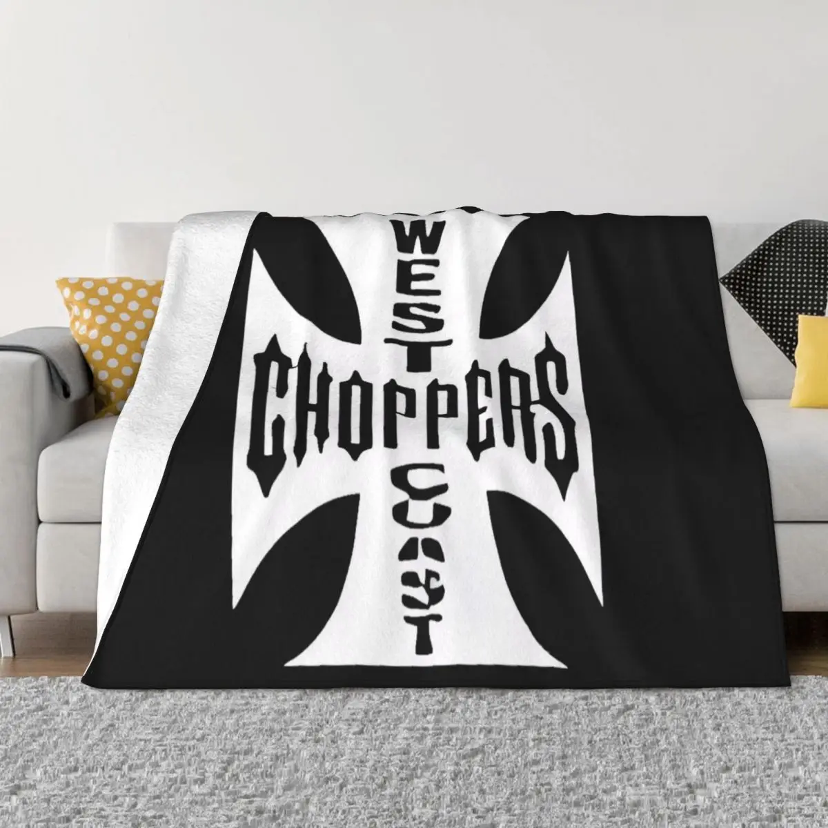 West Coast Chopper 2 Home Blanket Couple Blankets Blankets And Throws Throw Blanket