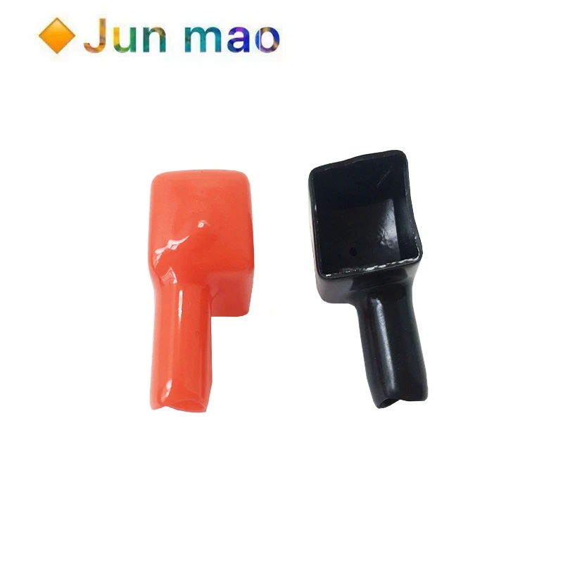 Motorcycle battery pile head protective cover battery terminal square insulating cap battery car battery positive and nega