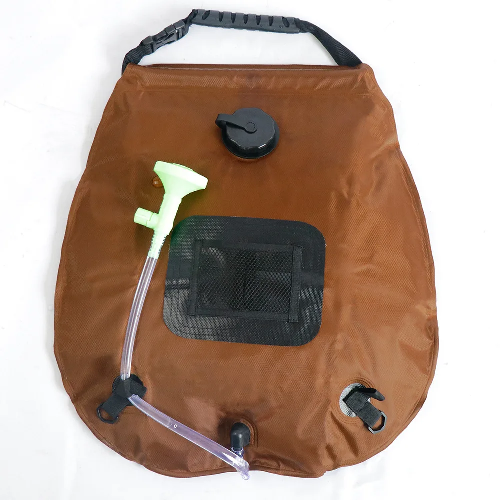 Solar-Dusch tasche im Freien 20l Solarheizung Outdoor-Camping-Dusch tasche Warmwasser temperatur 45 Grad C mit abnehmbarem Schlauch kopf – Detail 16