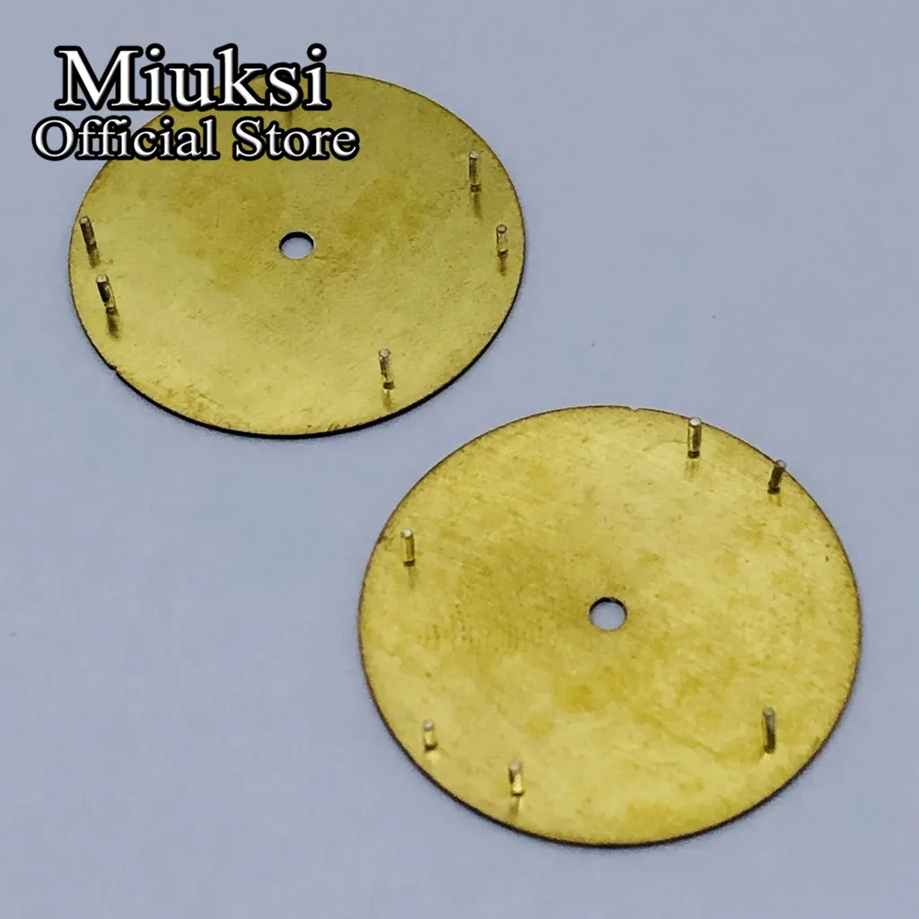 Miuksi 28.5mm watch dial luminous fit NH35 NH36 ETA2836 2824 Mingzhu DG2813 3804 Miyota8205 8215 821A PT5000 movement