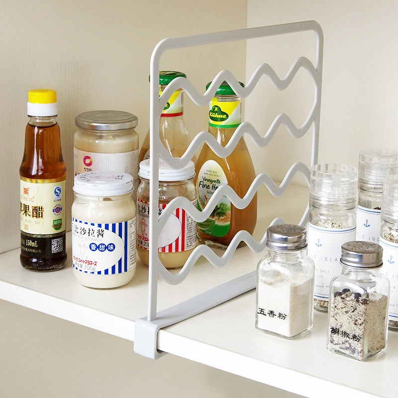 1PCS Wardrobe Separation Board Books Clothes Organizer Shelf Cabinet Tower Hanger Rack Closet Divider Stand Kitchen Accessories