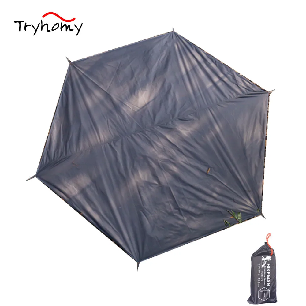 

Waterproof Camping Tarp Hexagonal Tent Floor Mat Multifunctional Thicken Outdoor Hiking Beach Picnic Sun Canopy Camping Mat New