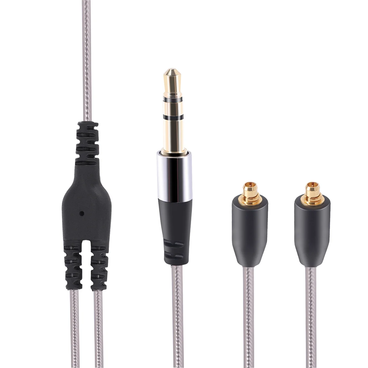 DIY Ie800 Headphone Cable Single Crystal Copper Wires, 14 Core MMCX Interface Earphone Cable for SE215/315/535/UE900