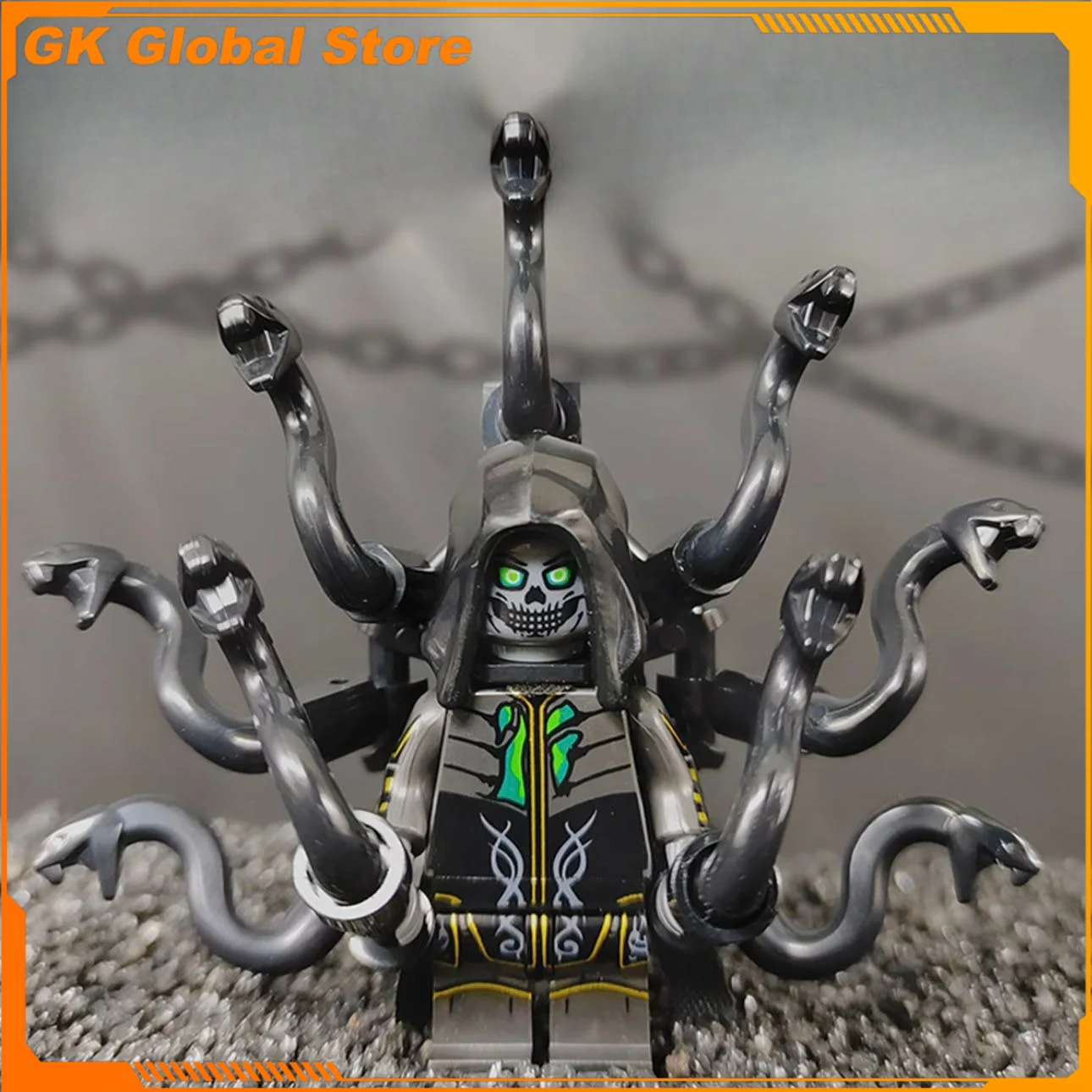 Neue Spielfigur Lichkönig Modellbausatz Desktop-Dekoration Ornamente Geburtstagsgeschenk Puzzle-Spielzeug