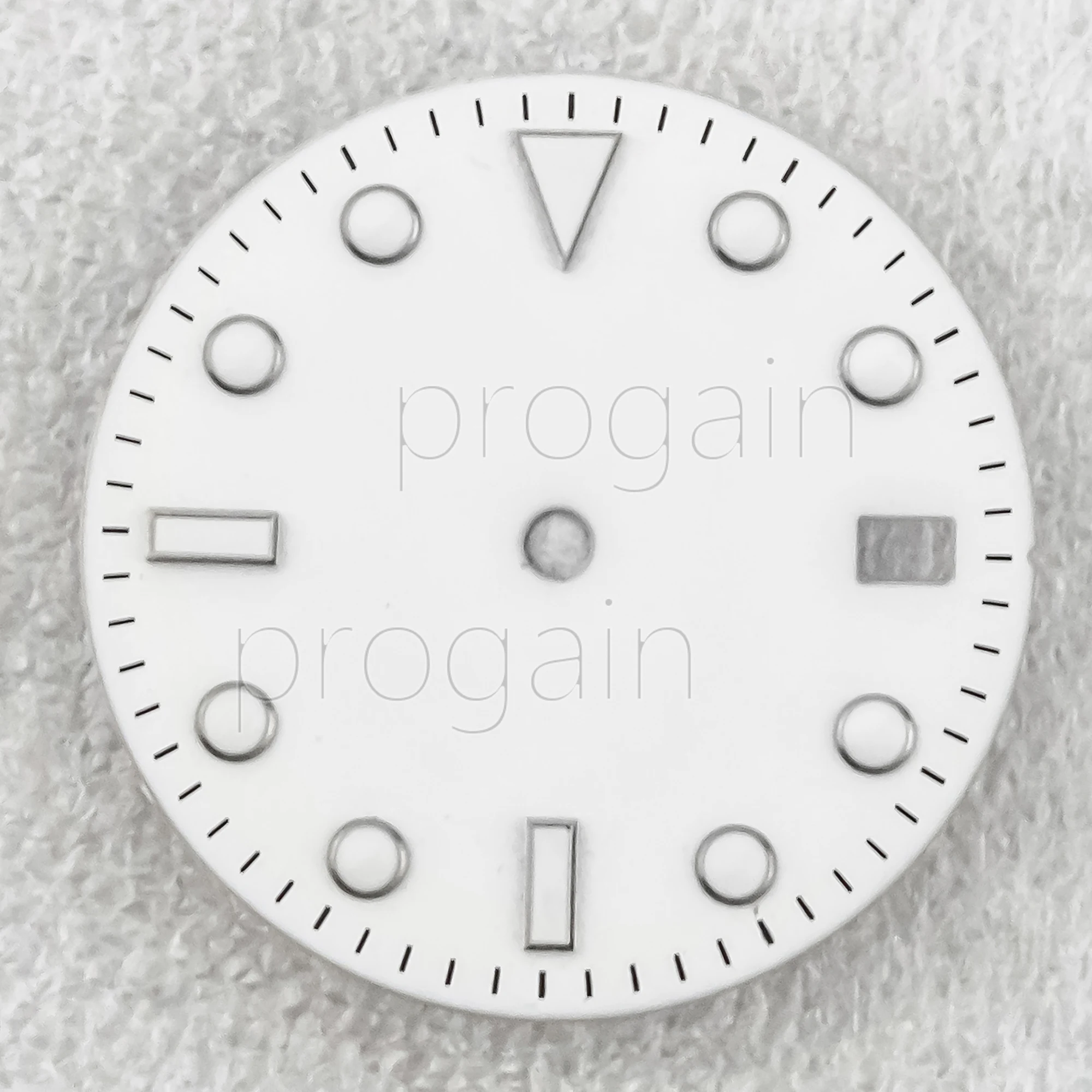 NH35 Watch Dial 28.5mm Modified Dial Green Luminous Watch Face Modified Watch Accessories for NH35 NH36 Movements Datejust Parts