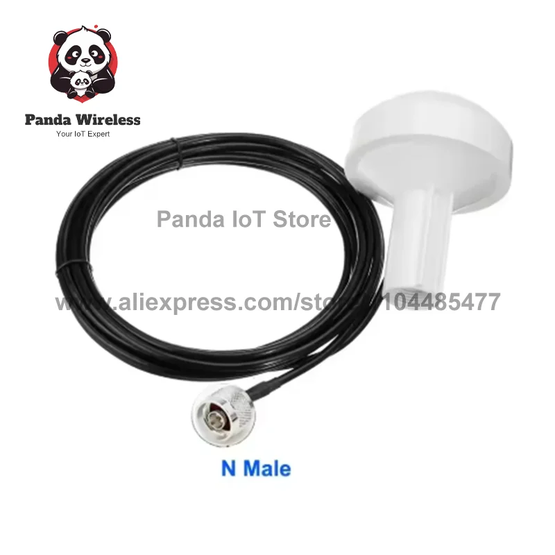 1M/3m/5m/10m GPS timing GPS/BD Navigation Antenna AIS Satellite Timing Signal Boost Amplifier High Gain Optional male/female
