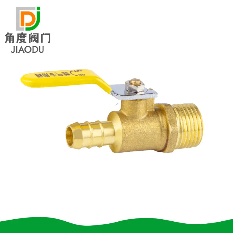 Vidric 4/8=1/2 Outside Screw Brass valve copper ball valve outside the wire long handle gas nozzle valve DN15 gas ball valve