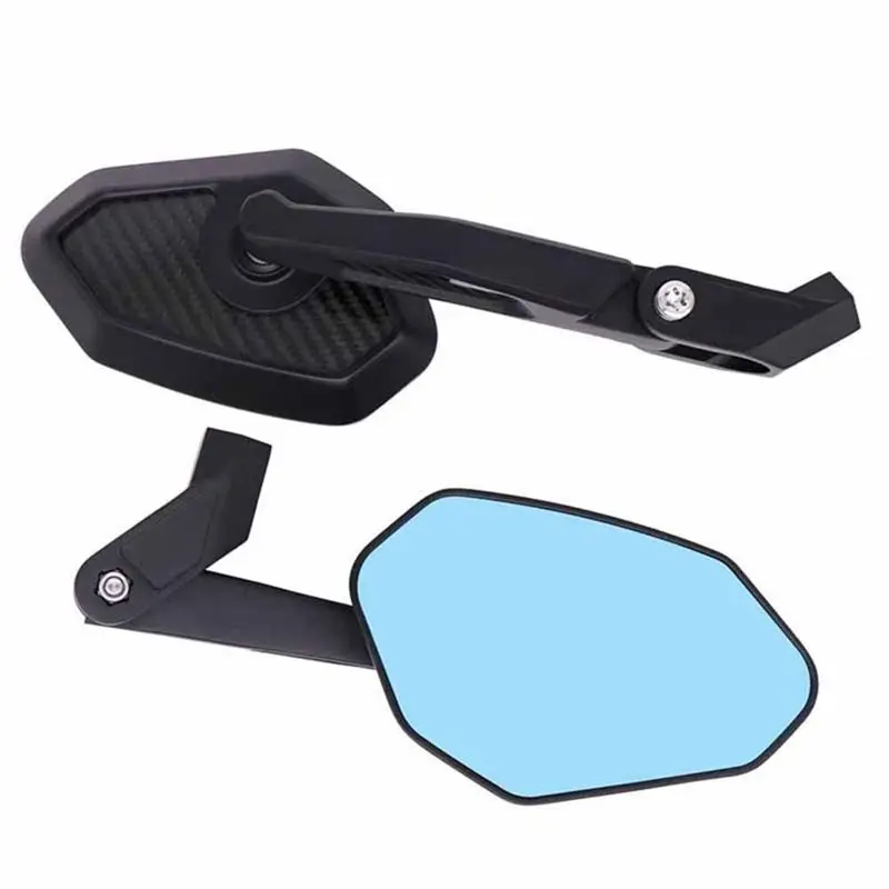 

Aluminum Alloy Foldable Rearview Mirror Carbon Fiber Motorcycle Accessories Adjustable Side Mirror For Adventure Models