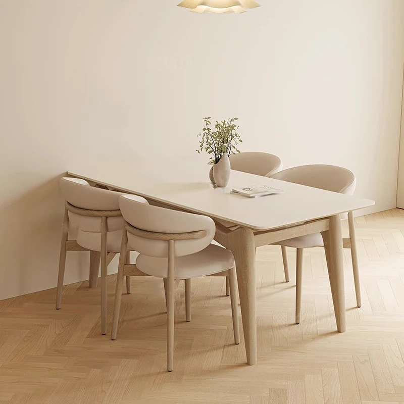 Extendable Long Dining Tables With Chairs Design Elegant Nordic Dining Tables Modern For 12 People Mesas Extensibles Furniture