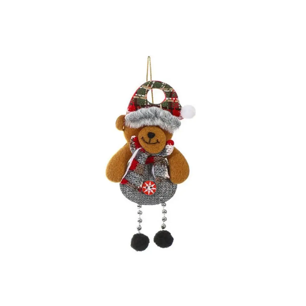 

Creative Cloth Snowman Tree Pendant Elk Santa Claus Merry Christmas Ornament Hanging Decorative Christmas Decoration Xmas Gift