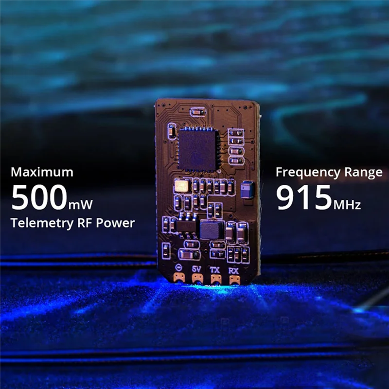 

【NEW】For Bandit BR3 ELRS 915Mhz Receiver Expresslrs 915 Built-In TCXO With T Antenna For FPV Racer Drone
