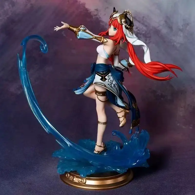 لطيف زهرة الله الرقص نيلو تمثال نموذج. PVC GK عمل أرقام اللعب سطح المكتب الديكور جمع لعبة هدية #5