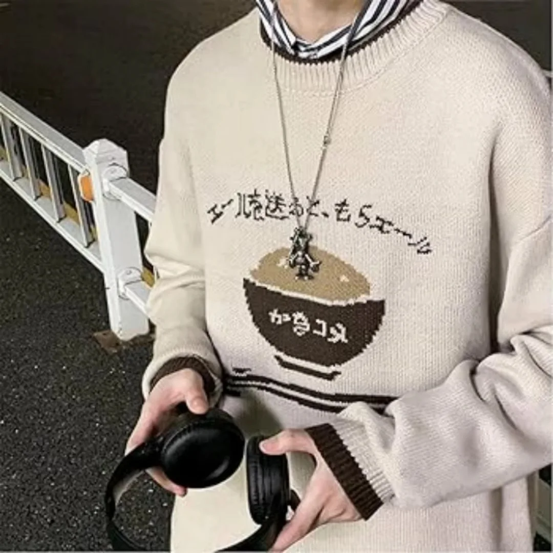 Nowe męskie i damskie swetry unisex na jesień i zimę 2025, wygodne i modne pulowery, ciepłe i codzienne ubrania, a