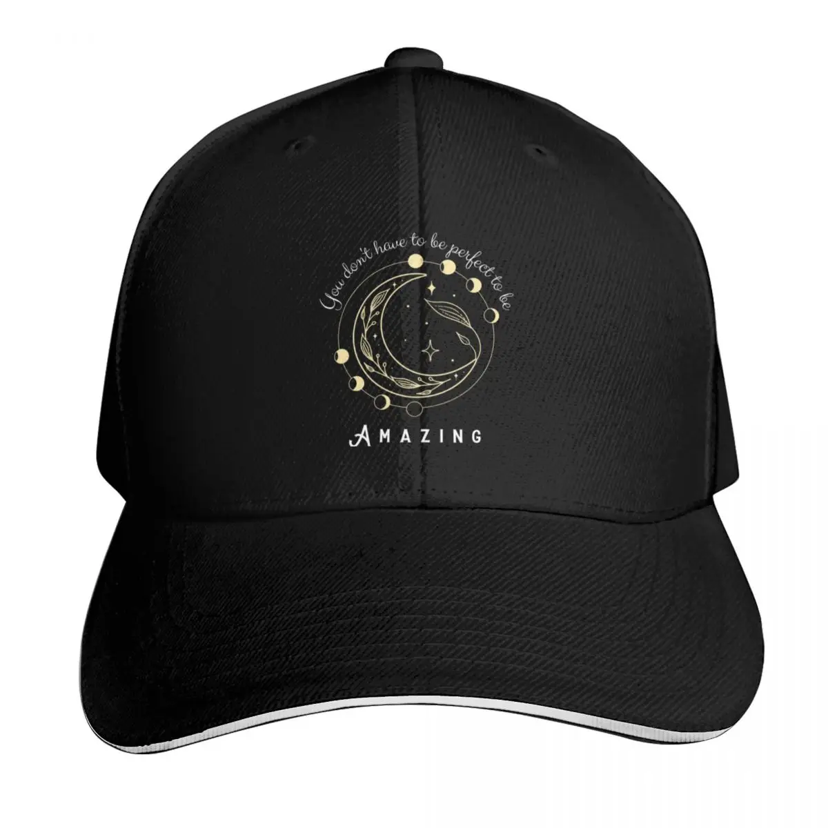 You don't have to be perfect to be amazing Baseball Cap Men Women Casual Summer Sport Sun Cap