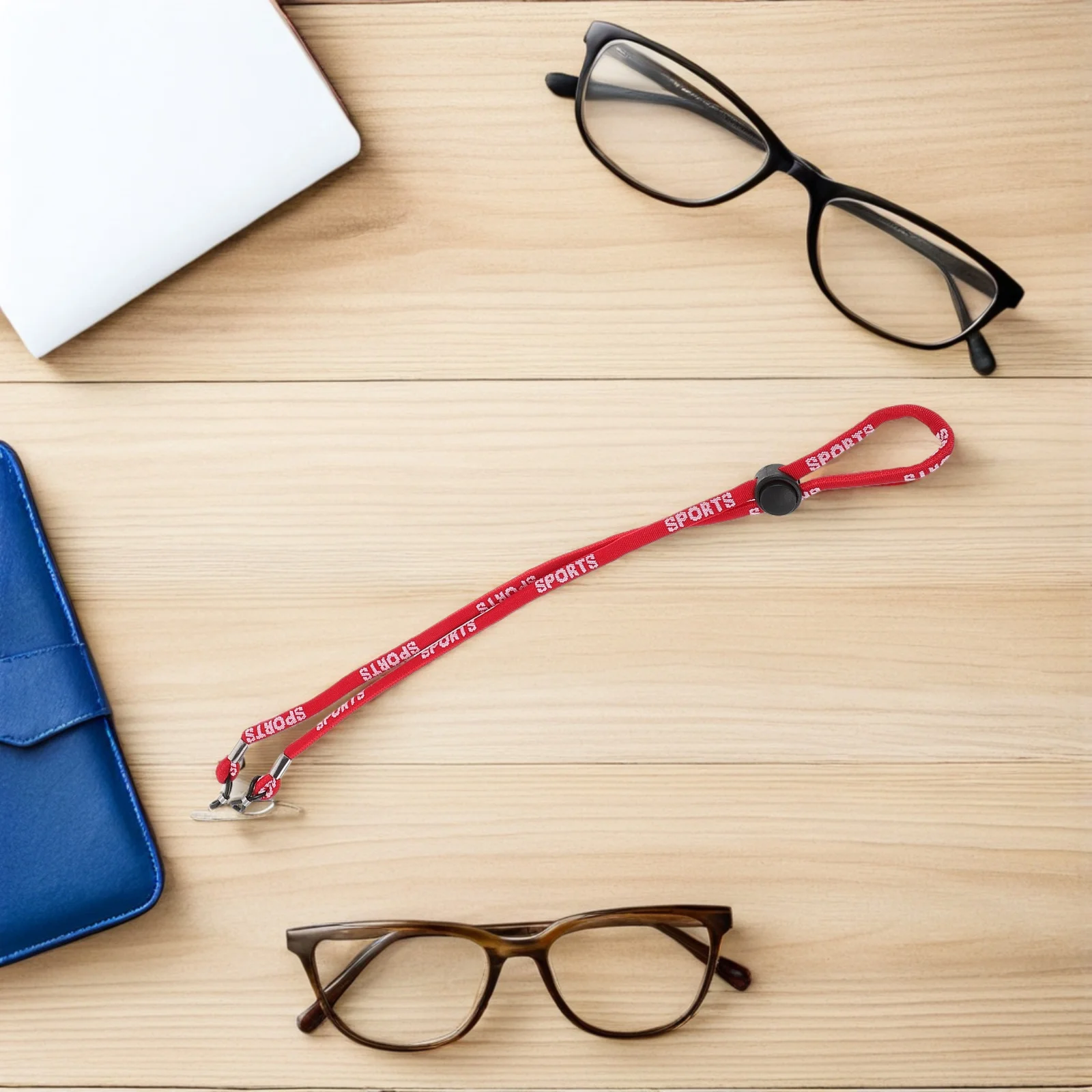 

6pcs Sports Glasses Strap Adjustable Eyeglass Lanyard Retainer For Running Cycling Athletic Activities Men Women Eyewear Cord