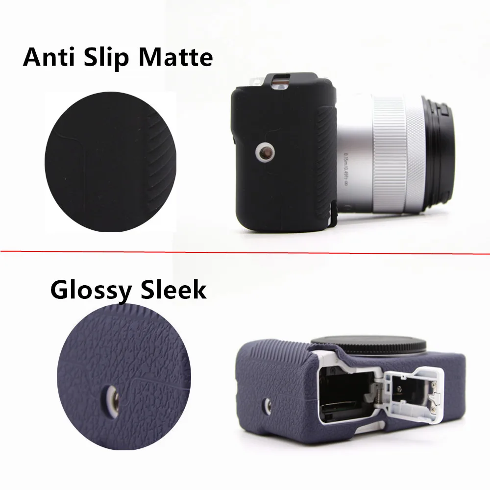 R50V Rubber Silicone Case Body Cover Protector Frame for Canon EOS R50 V Camera