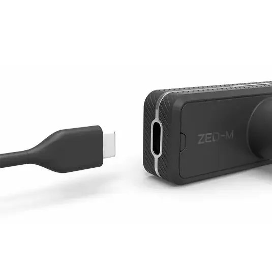 كاميرا ستيريو ZED صغيرة مستشعر عمق ثلاثي الأبعاد ستيريو-IMU لحوسبة حافة الذكاء الاصطناعي للتحكم في السيارة ورسم الخرائط المتنقلة