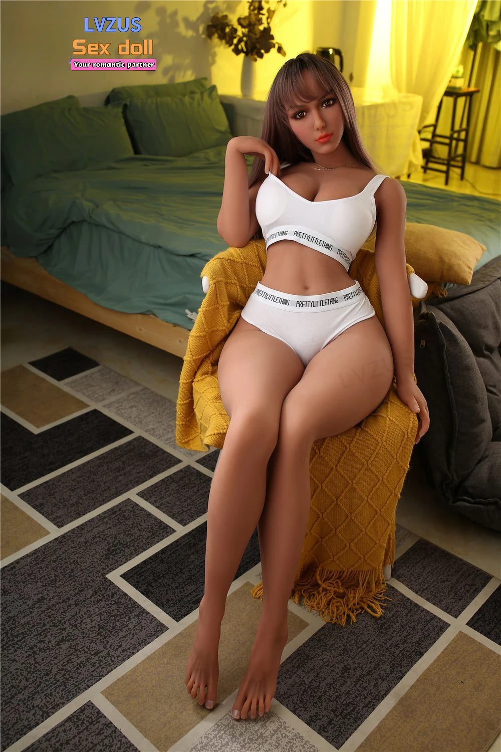 LVZUS Insertable Oral Vaginal Anal Love Dolls Realistic Sex Product Super Charming Female Full Body Sex Dolls Male Masturbator view 2