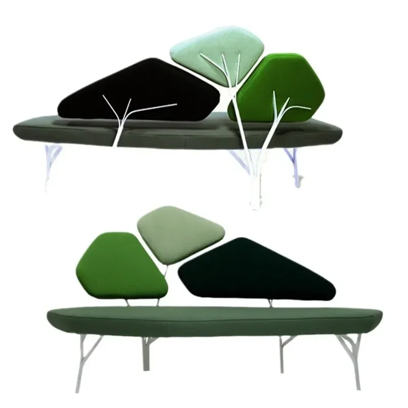 Creative sofa tree branch modeling Internet celebrity sofa lobby reception sofa