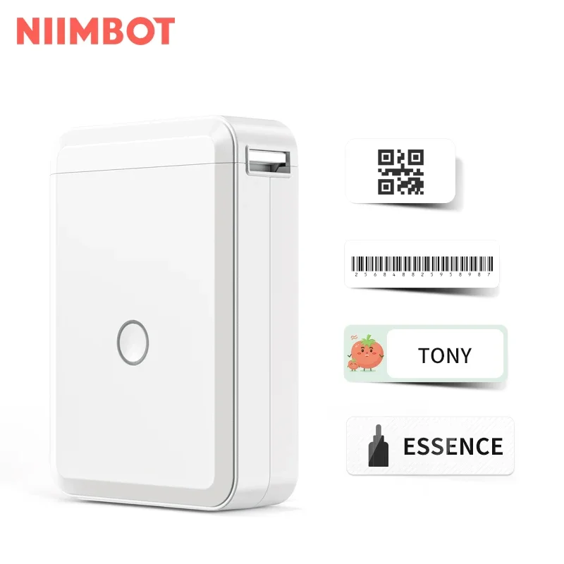 Niimbot D110 Mobile Phone Thermal Pocket Printer Portable Mini Sticker Label Printer