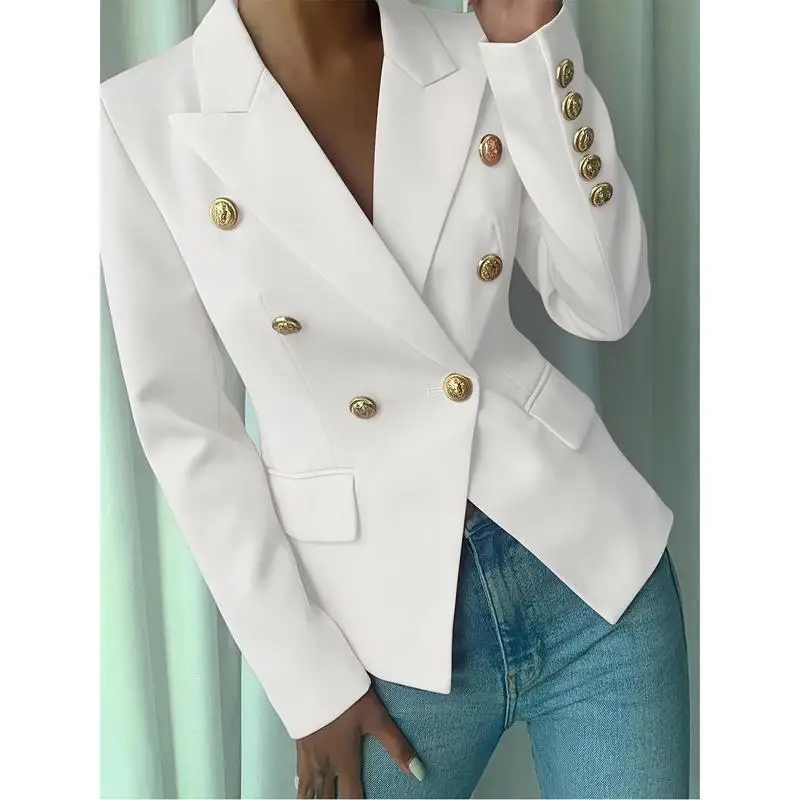 

Стиль футболки с длинным рукавом для весеннего сезона, спортивная сцена, элегантный женский пиджак, полиэстер, структура Sensation