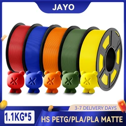 JAYO 3D PLA  / PETG / HS Matte PETG / PLA matte  Printer Filament 1.75mm 3D Printer Filament 1.1KG/Roll Neatly Wound PLA for 3D