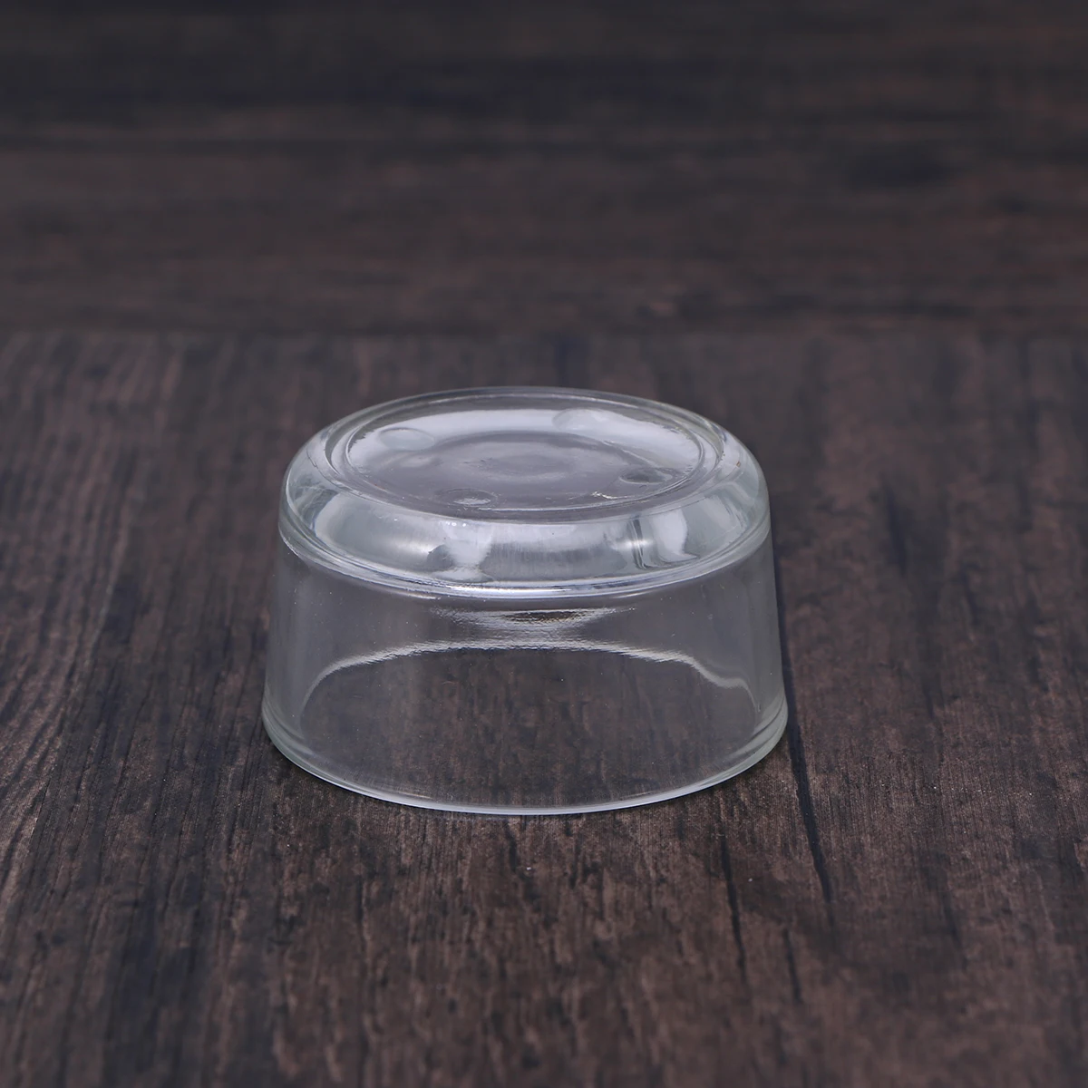 

Reptile Food Glass Round Dish Clear Crystal Feeder Bowl for Shrimp Fish Lizard Pet Reptile Feed Dish Feeder Bowl
