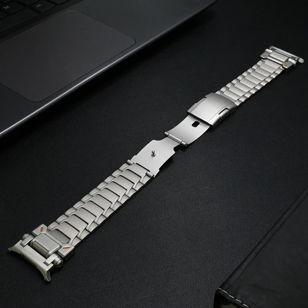 Titanium Bracelet for Samsung Galaxy Watch 8 44mm 40mm 8 Classic 46mm Luxury Strap for GALAXY WATCH ULTRA 2025 2024 WatchBand