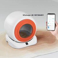 2025 NEW Automatic Electric Basin Smart Cat Box Cat Toilet Self Cleaning Boxes Cat Toilet Sandbox Deodorization