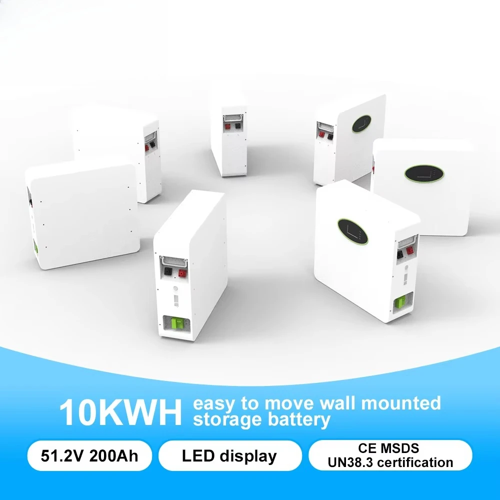 Solar Battery 12v 200ah Lithium Energy Storage 48v Stack Lifepo4 Energy Storage Battery 51.2v Lithium Solar