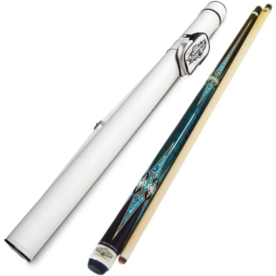 

Billiard Pool Cue Stick56 inches 57 inches 60 inches 12.5mm White Case